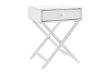 NNEKG Ollie Bed Side Table (White)
