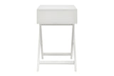 NNEKG Ollie Bed Side Table (White)