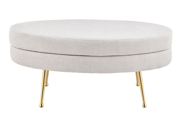 NNEKGE Oscar Ottoman (Beige Large)