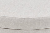 NNEKGE Oscar Ottoman (Beige Large)