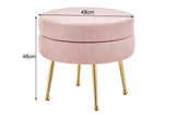 NNEKG Oscar Ottoman (Blush Small)