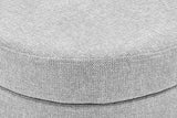 NNEKG Oscar Ottoman (Light Grey Small)