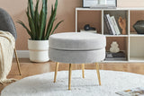 NNEKG Oscar Ottoman (Light Grey Small)