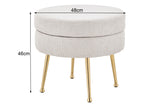 NNEKG Oscar Ottoman (Beige Small)