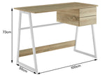 NNEKG Parker Office Desk (Oak)