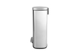 NNEKG 30L Foot Pedal Kitchen Rubbish Bin (Silver)
