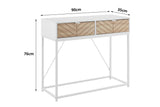 NNEKG Pizzola Console Table (White)