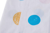 NNEKG Set of 2 Polka Dot Kids Fitted Sheet (Cot)