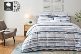 NNEKG Arlo Stripe Quilt Cover Set (King)