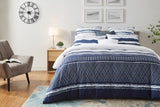 NNEKG Arlo Stripe Quilt Cover Set (King)
