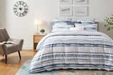 NNEKG Arlo Stripe Quilt Cover Set (King)