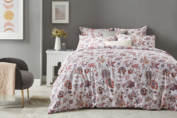 NNEKGE Amelia Cotton Quilt Cover Set (Queen)