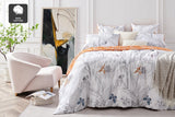 NNEKG Fleur Printed Cotton Quilt Cover Set (King)
