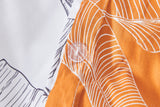 NNEKG Fleur Printed Cotton Quilt Cover Set (King)