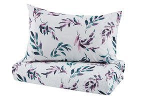 NNEKG Keira Printed Cotton Quilt Cover Set (Queen)