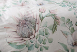 NNEKG Printed Protea Cotton Quilt Cover Set (Double)