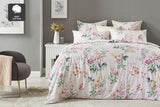 NNEKG Summer Dream Floral Cotton Quilt Cover Set (Double)