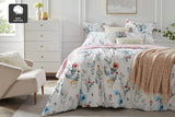 NNEKG Spring Posey Cotton Quilt Cover Set (Queen)