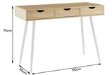 NNEKGE Quinn Office Desk (Oak)