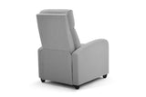 NNEKG Recliner Chair (Grey Fabric)