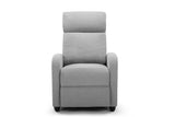 NNEKG Recliner Chair (Grey Fabric)