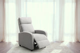 NNEKG Recliner Chair (Grey Fabric)