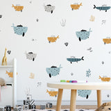 NNEKGE Sealife Wall Sticker