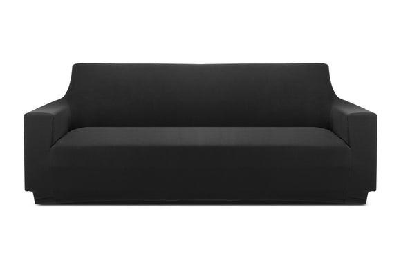 NNEKG 3 Seater Sofa Cover Stretch (Black)