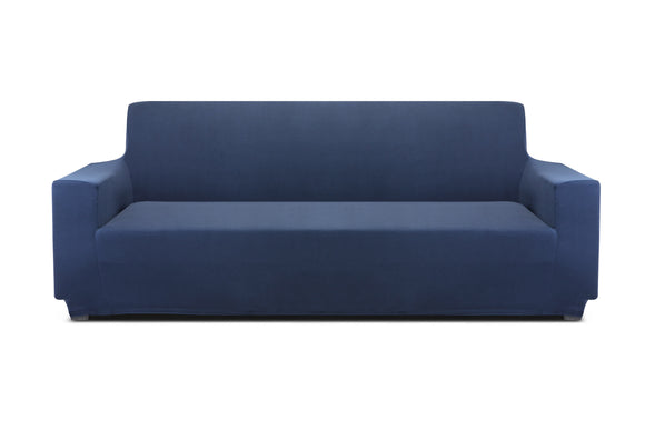NNEKG 3 Seater Sofa Cover Stretch (Navy)