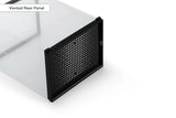 NNEKGE Set of 12 Click Shoe Storage Box (Large Clear Black)