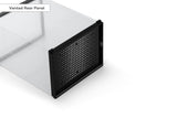 NNEKGE Set of 12 Click Shoe Storage Box (Medium Clear Black)