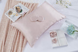 NNEKG 4 Piece Mulberry Silk Gift Set (Pink)