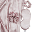NNEKG 4 Piece Mulberry Silk Gift Set (Pink)