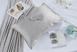 NNEKG 4 Piece Mulberry Silk Gift Set (Silver)