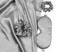 NNEKG 4 Piece Mulberry Silk Gift Set (Silver)