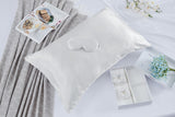 NNEKG 4 Piece Mulberry Silk Gift Set (White)