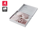 NNEKG 4 Piece Mulberry Silk Gift Set (Pink)