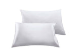 NNEKG Set of 2 Mulberry Silk Pillowcases (White)