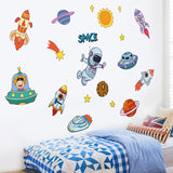 NNEKGE Space Missions Wall Sticker