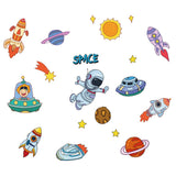 NNEKGE Space Missions Wall Sticker