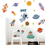 NNEKGE Space Missions Wall Sticker