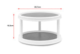 NNEKG 2 Tier Rotating Kitchen Spice Rack