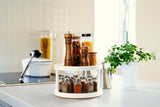 NNEKG 2 Tier Rotating Kitchen Spice Rack
