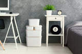 NNEKG 5 Pack Storage Box Set (White)