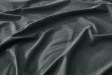NNEKGE Aesop Stone Wash 100% Cotton Quilt Cover Set (Charcoal Queen)