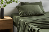 NNEKGE Aesop Stone Wash 100% Cotton Sheet Set (Avocado King)