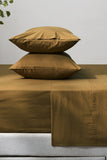NNEKG Aesop Stone Wash 100% Cotton Sheet Set (Mustard Single)