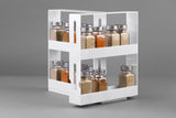 NNEKGE Swivel Spice Cabinet