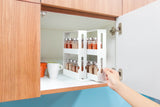 NNEKGE Swivel Spice Cabinet