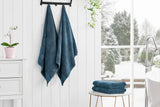 NNEKG 4 Piece 550GSM Cotton Bath Towel Set (Oceanview)
